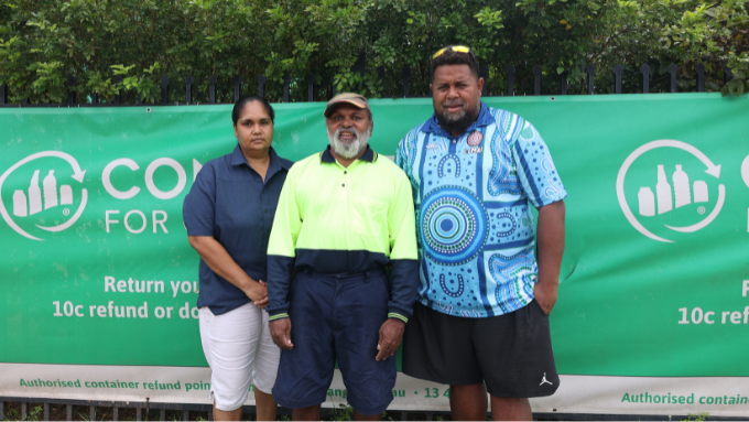 Gulf of Carpentaria Containers for Change service passes to local Aboriginal Corporation | Containers for Change Queensland