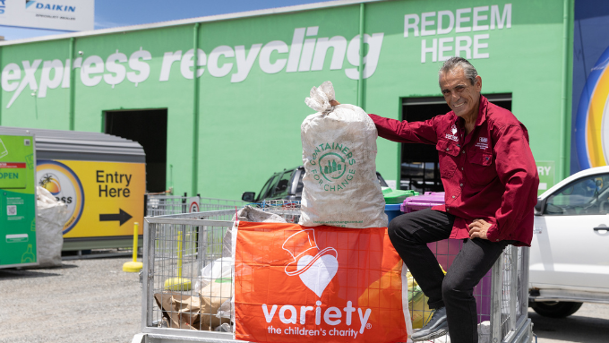 Meet Paul: The Moreton Bay Man Who’s Recycled 1.3 Million Containers For Charity  | Containers for Change Queensland