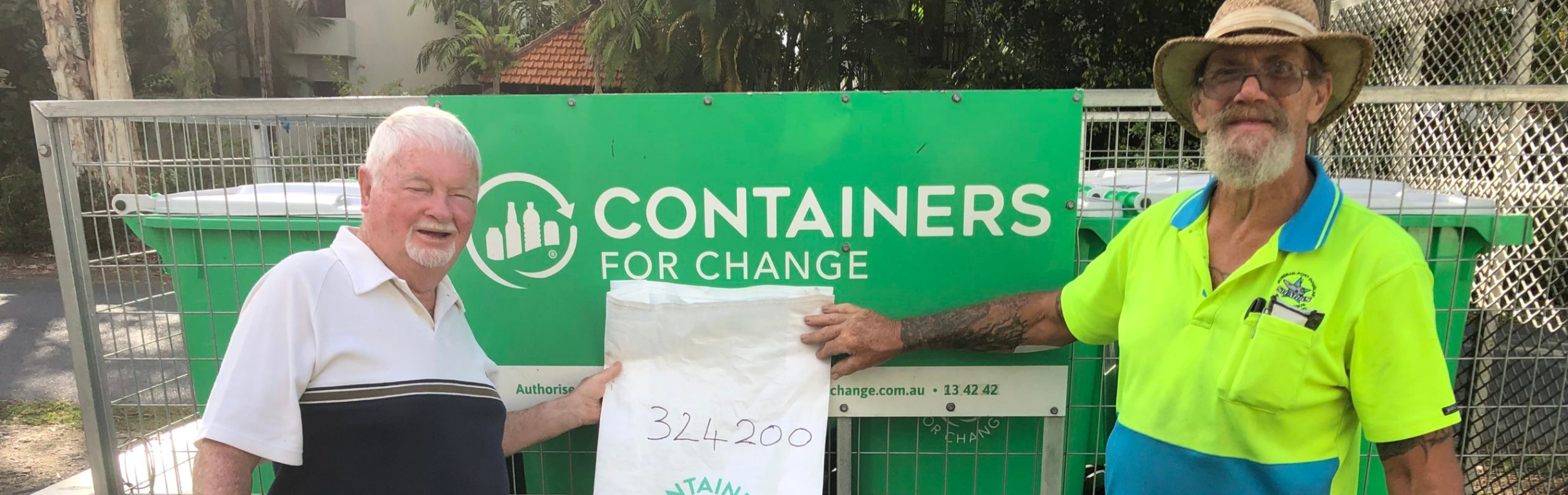 Meet Bruce Ferguson: The Port Douglas recycler who’s raised $32,000 for his community | Containers for Change Queensland