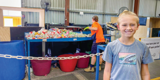 10,000 containers, and a boat to buy