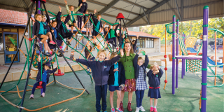 BEACONSFIELD PRIMARY TURNS CONTAINERS INTO PLAYGROUNDS