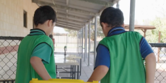 Captain Recycle takes charge